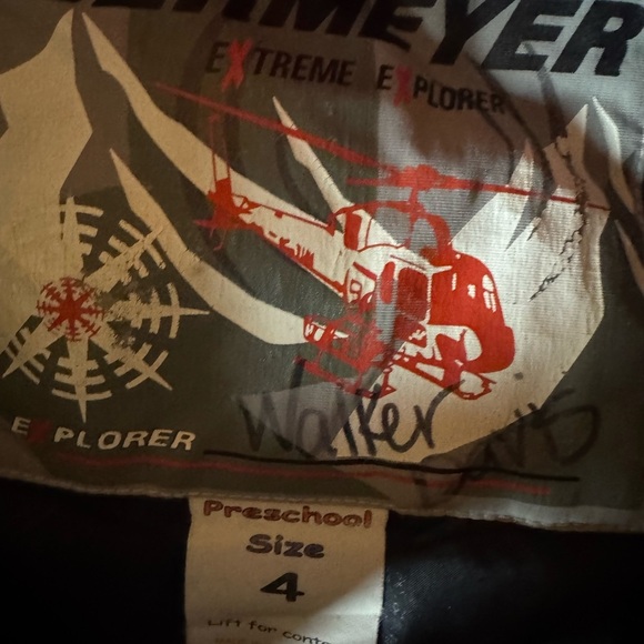 Obermeyer black and white print winter jacket Size 4 - Picture 12 of 16